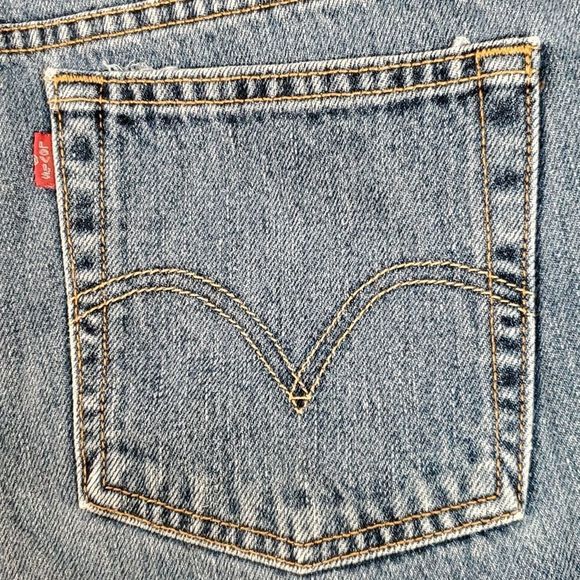 Vintage Ladies Levi's 550 Relaxed Tapered Jeans‎ 16 M - Picture 9 of 10
